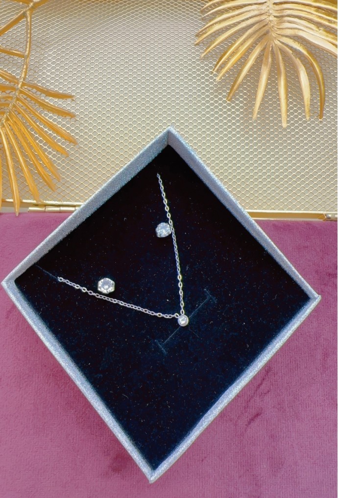 COFFRET BIJOUX EN ACIER INOXYDABLE