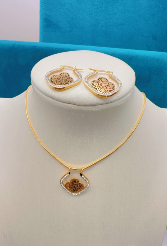 COFFRET BIJOUX EN ACIER INOXYDABLE