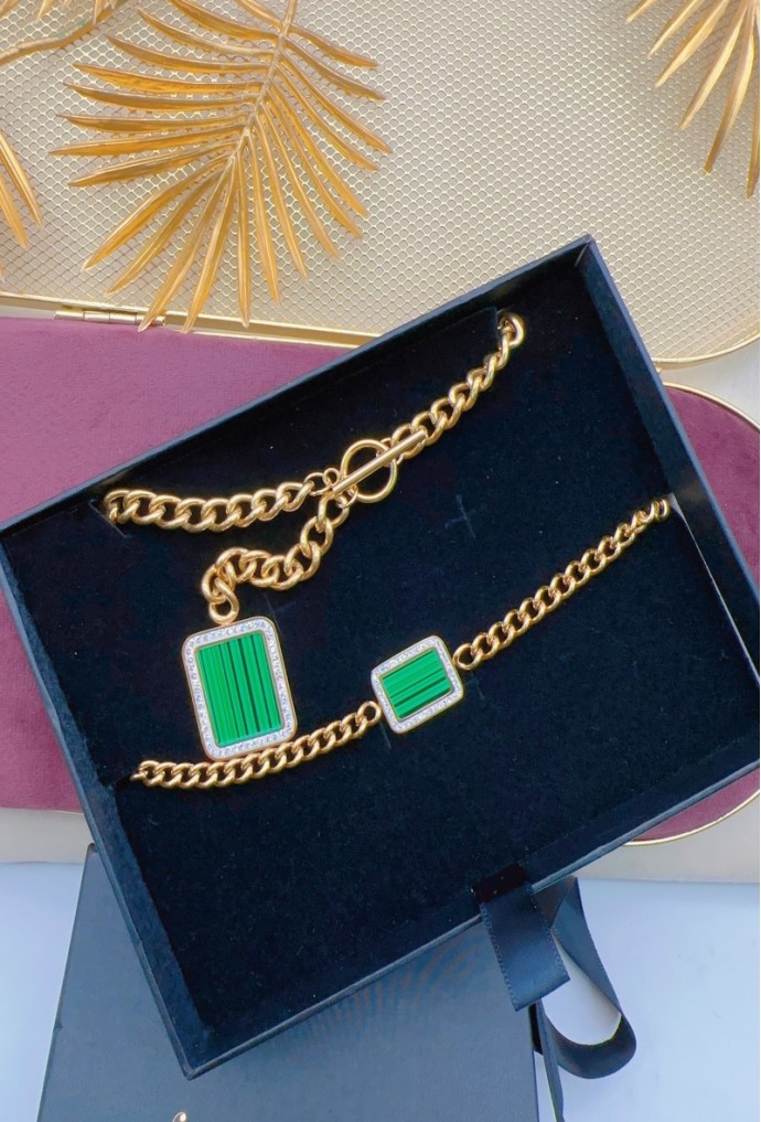 COFFRET BIJOUX EN ACIER INOXYDABLE