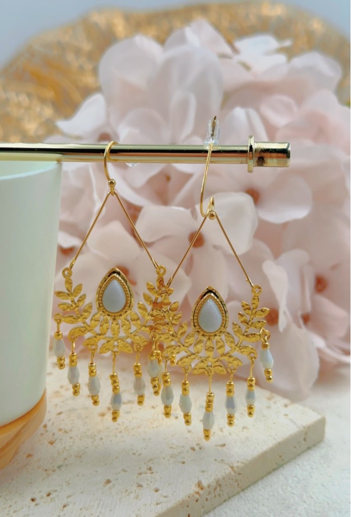 BOUCLE D'OREILLE EN ACIER INOXYDABLE