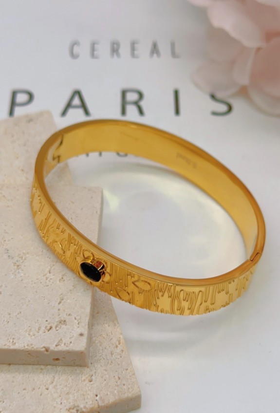 BRACELET JONC EN ACIER INOXYDABLE