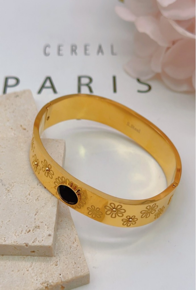 BRACELET JONC EN ACIER INOXYDABLE