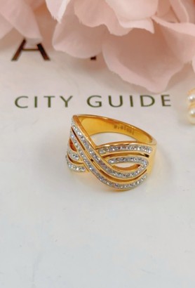 BAGUE A TAILLEEN ACIER INOXYDABLE