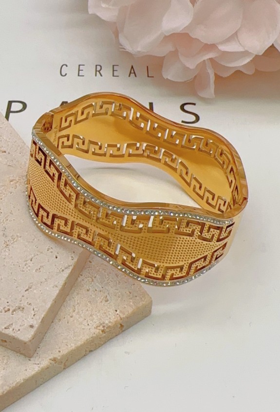 BRACELET JONC EN ACIER INOXYDABLE