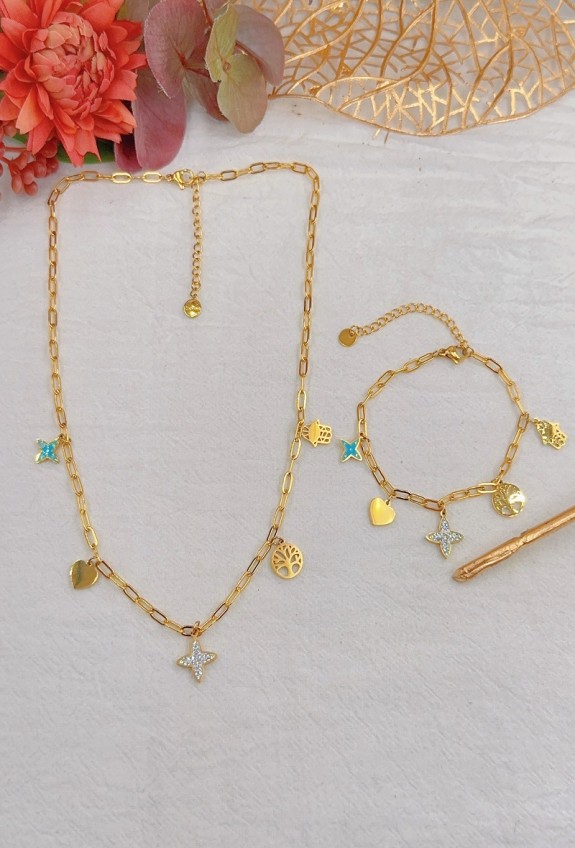 COLLIER EN ACIER INOXYDABLE