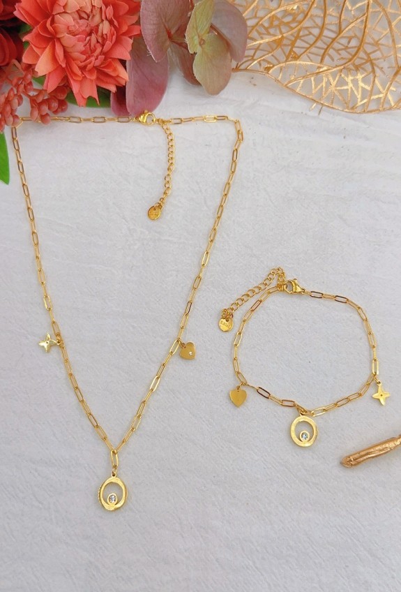 COLLIER EN ACIER INOXYDABLE