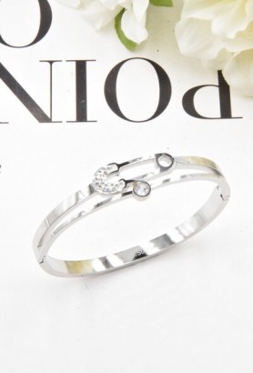 BRACELET JONC EN ACIER INOXYDABLE