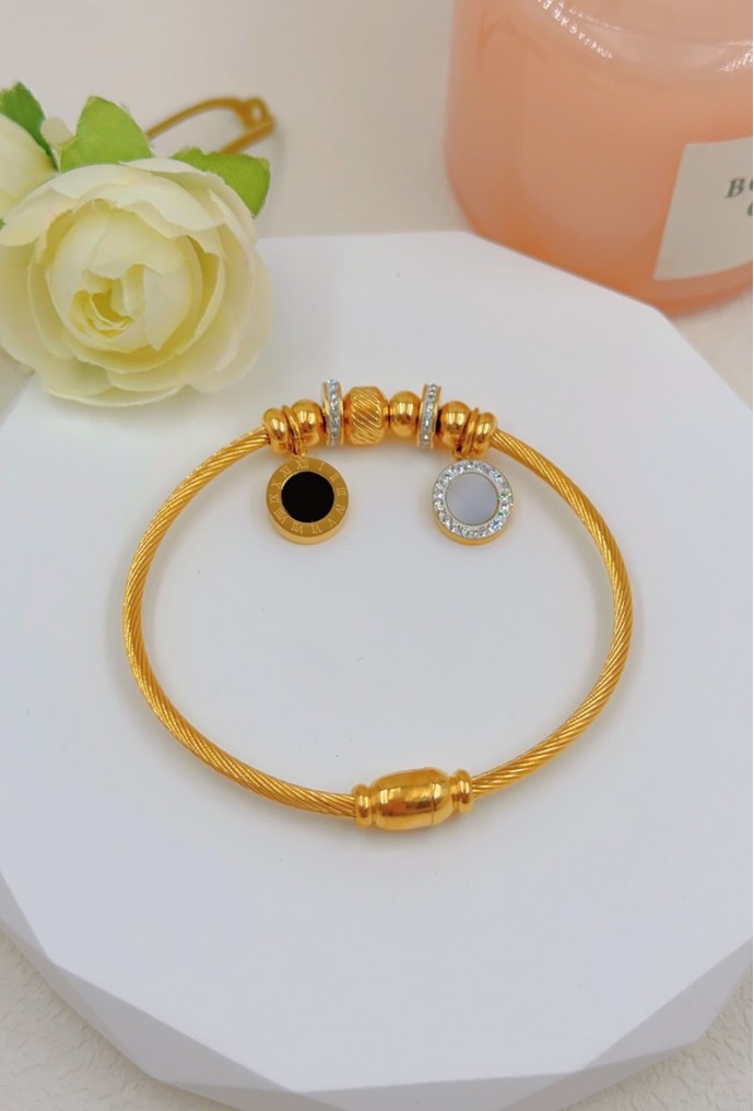 BRACELET JONC EN ACIER INOXYDABLE