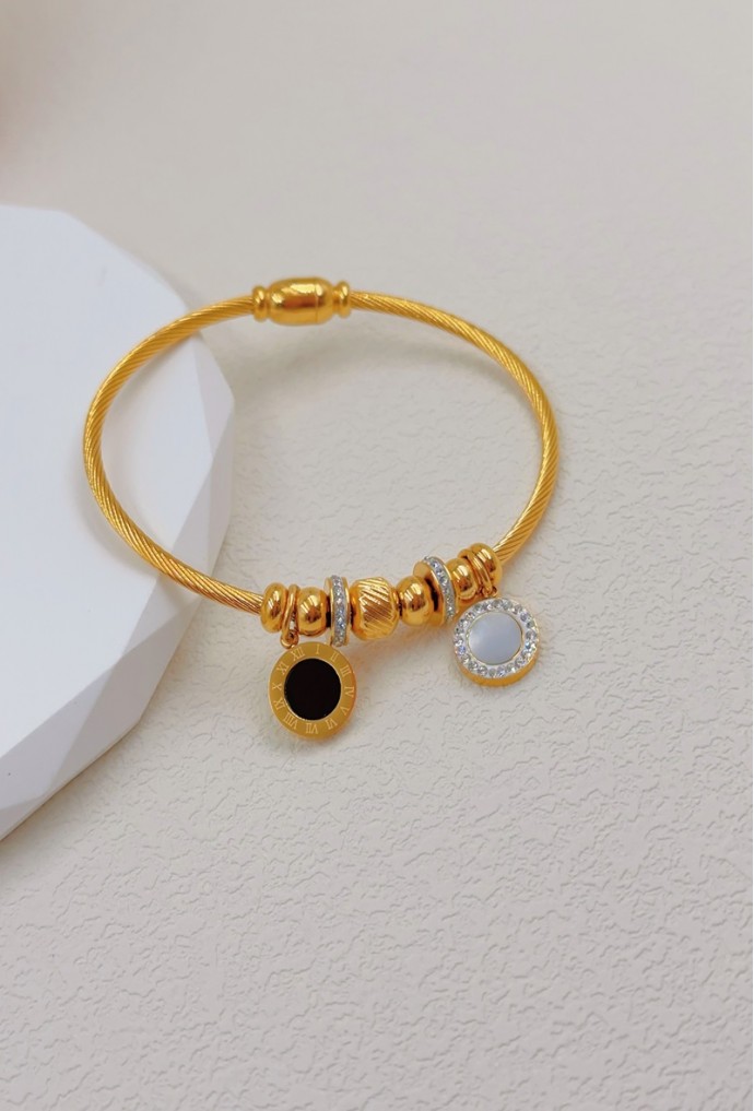 BRACELET JONC EN ACIER INOXYDABLE