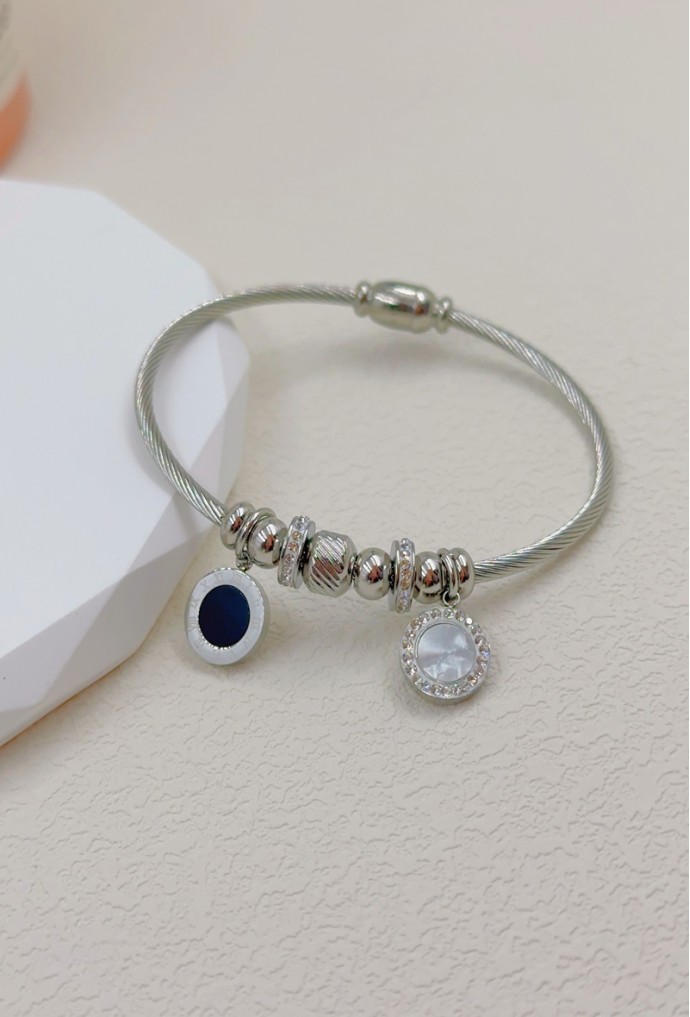 BRACELET JONC EN ACIER INOXYDABLE