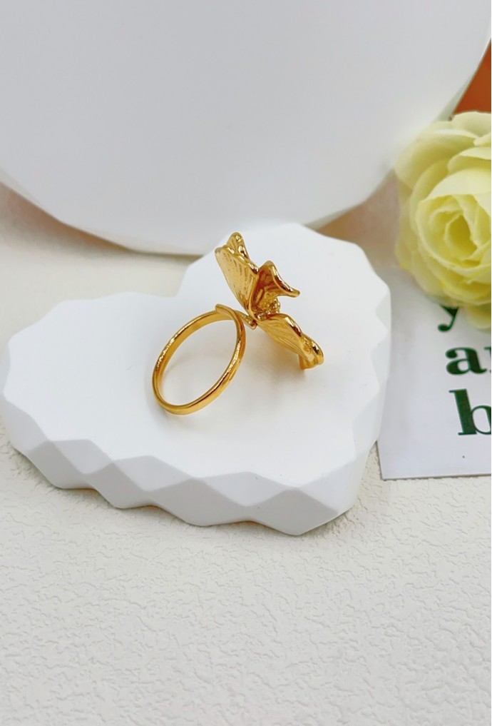 BAGUE REGLABLE EN ACIER INOXYDABLE