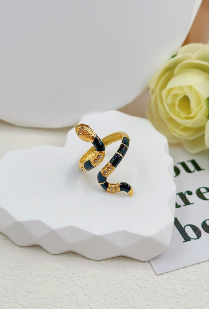 BAGUE REGLABLE EN ACIER INOXYDABLE