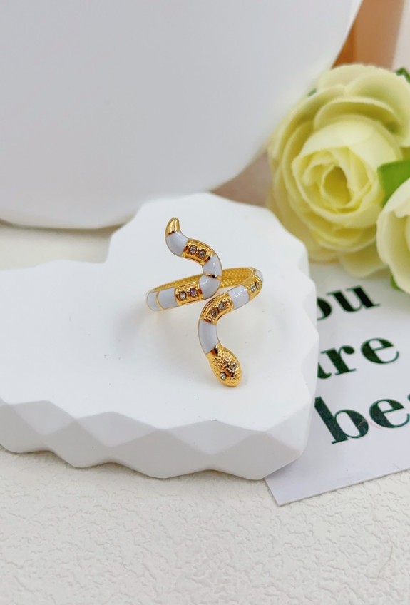 BAGUE REGLABLE EN ACIER INOXYDABLE