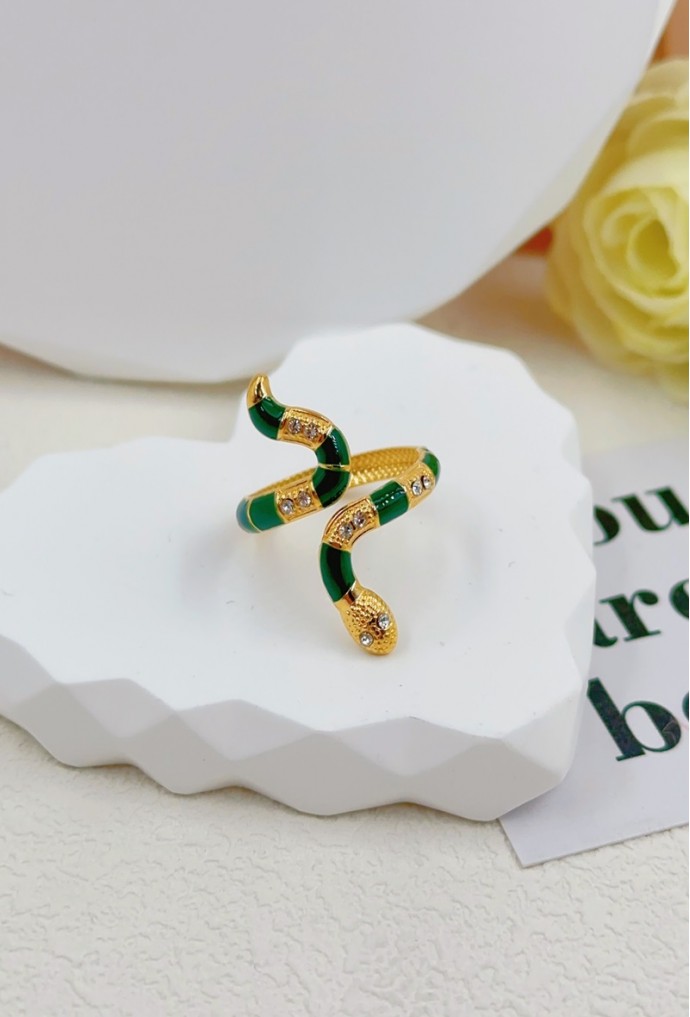 BAGUE REGLABLE EN ACIER INOXYDABLE