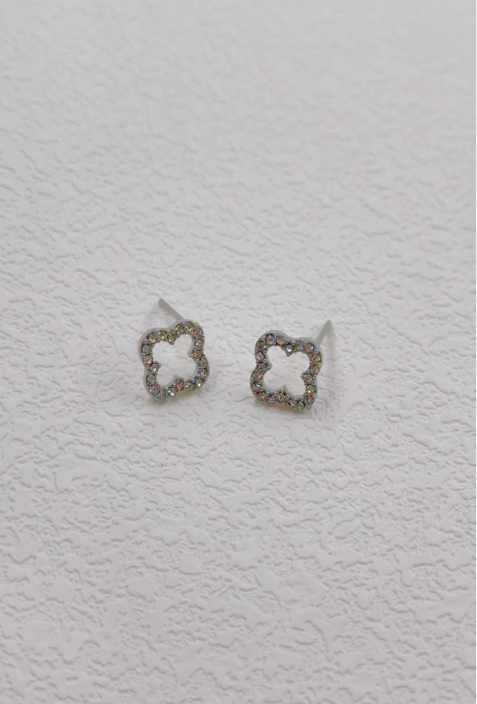 BOUCLE D'OREILLE EN ACIER INOXYDABLE