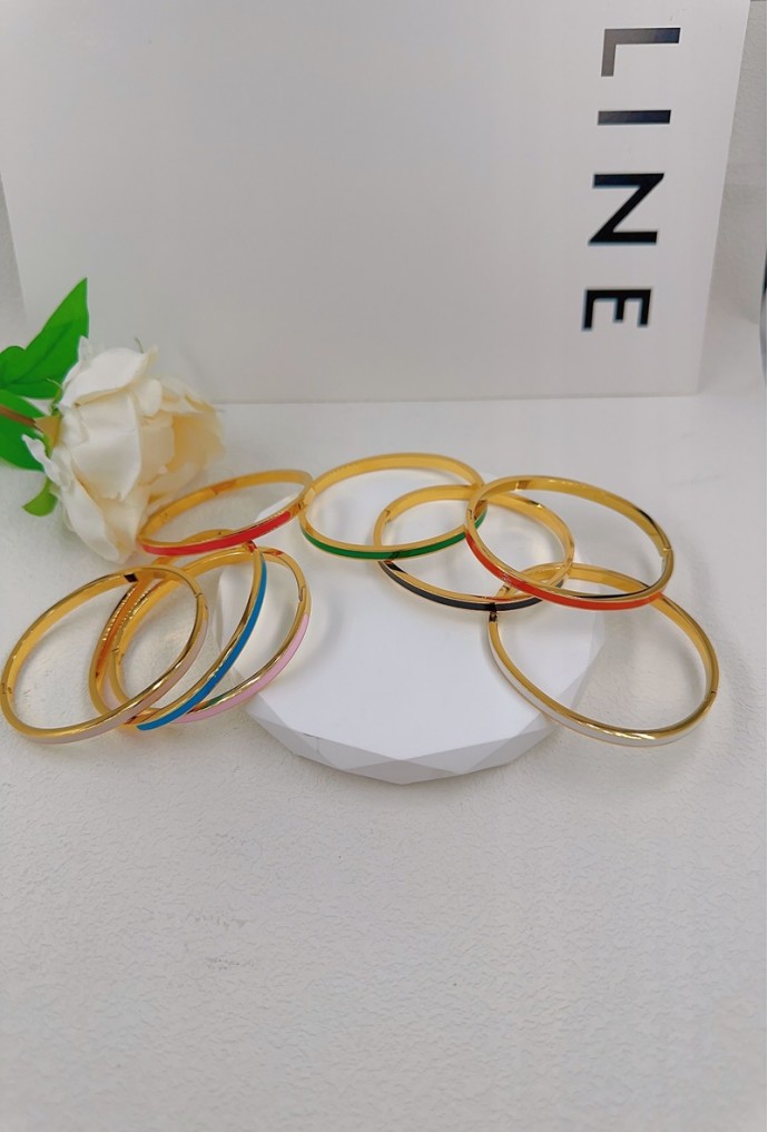 BRACELET JONC EN ACIER INOXYDABLE