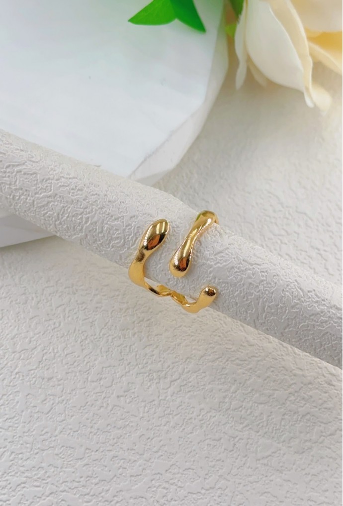 BAGUE REGLABLE EN ACIER INOXYDABLE