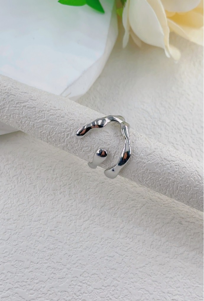 BAGUE REGLABLE EN ACIER INOXYDABLE