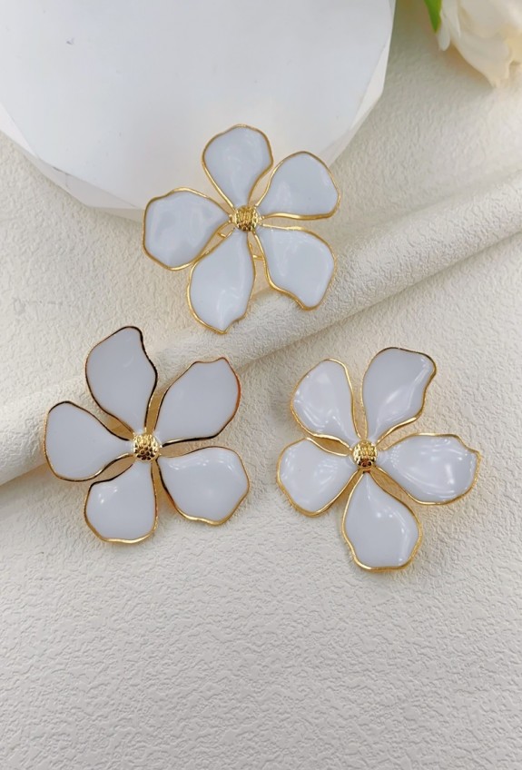 BOUCLE D'OREILLE EN ACIER INOXYDABLE