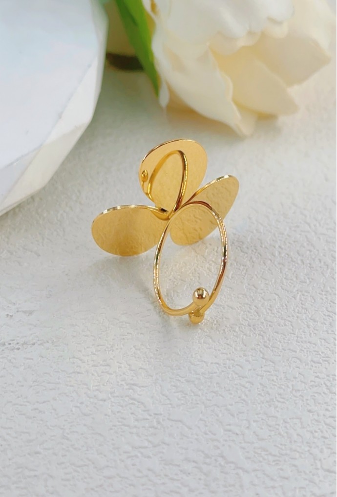 BAGUE REGLABLE EN ACIER INOXYDABLE