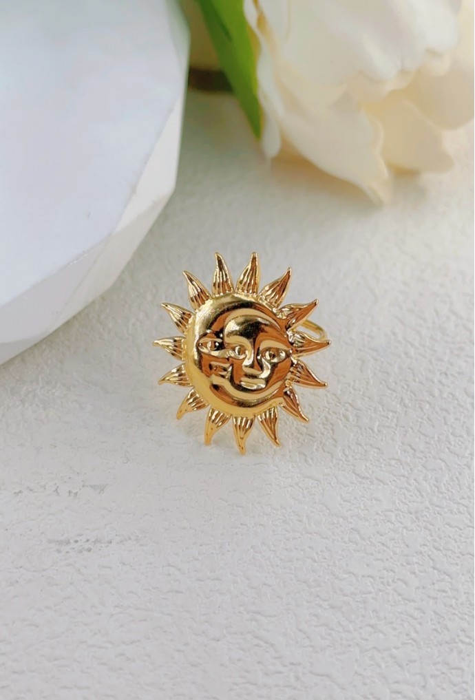 BAGUE REGLABLE EN ACIER INOXYDABLE