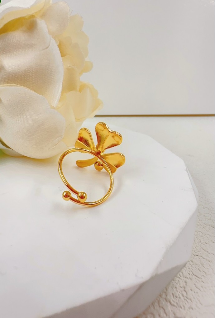 BAGUE REGLABLE EN ACIER INOXYDABLE