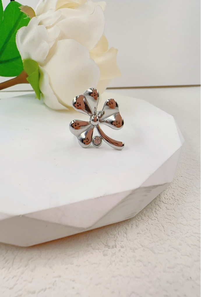 BAGUE REGLABLE EN ACIER INOXYDABLE