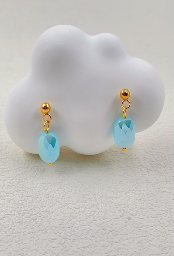 BOUCLE D'OREILLE EN ACIER INOXYDABLE