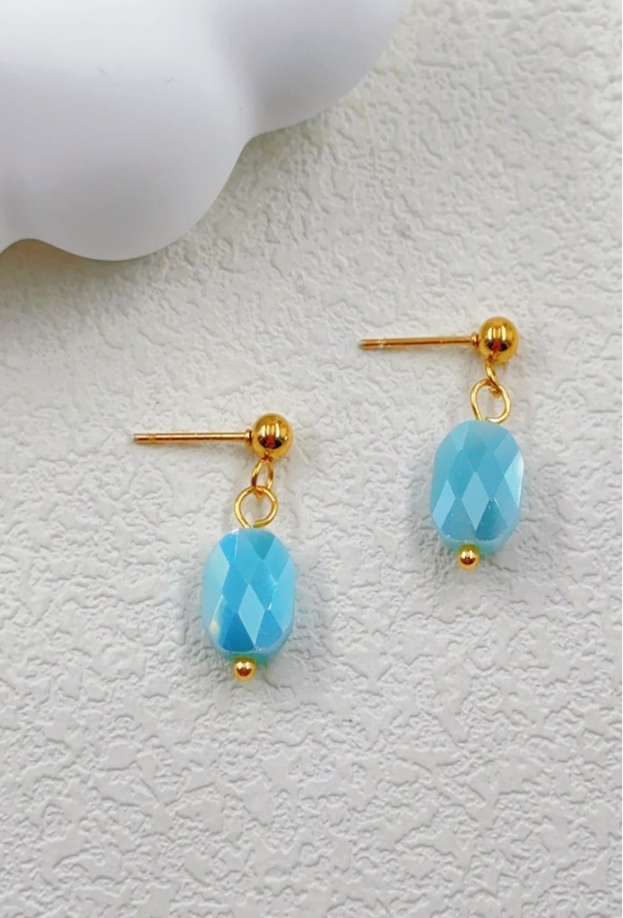 BOUCLE D'OREILLE EN ACIER INOXYDABLE