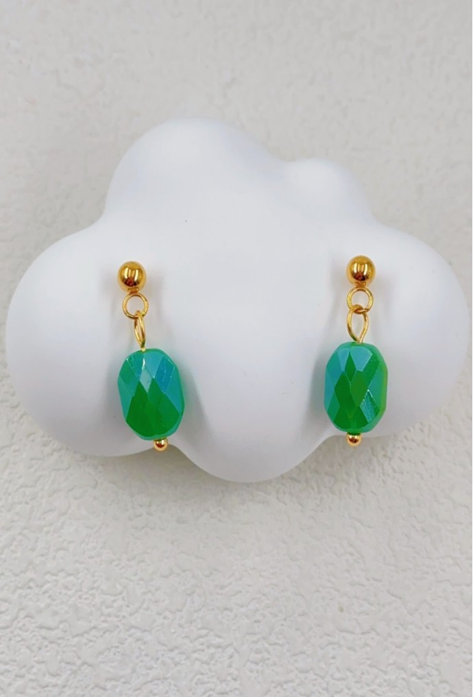 BOUCLE D'OREILLE EN ACIER INOXYDABLE