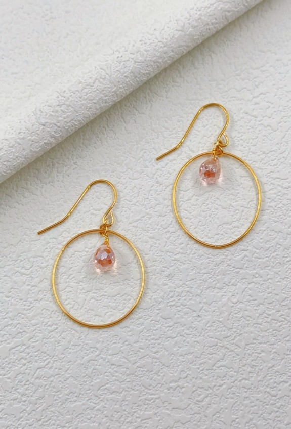 BOUCLE D'OREILLE EN ACIER INOXYDABLE