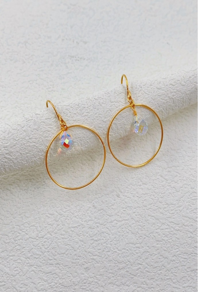 BOUCLE D'OREILLE EN ACIER INOXYDABLE