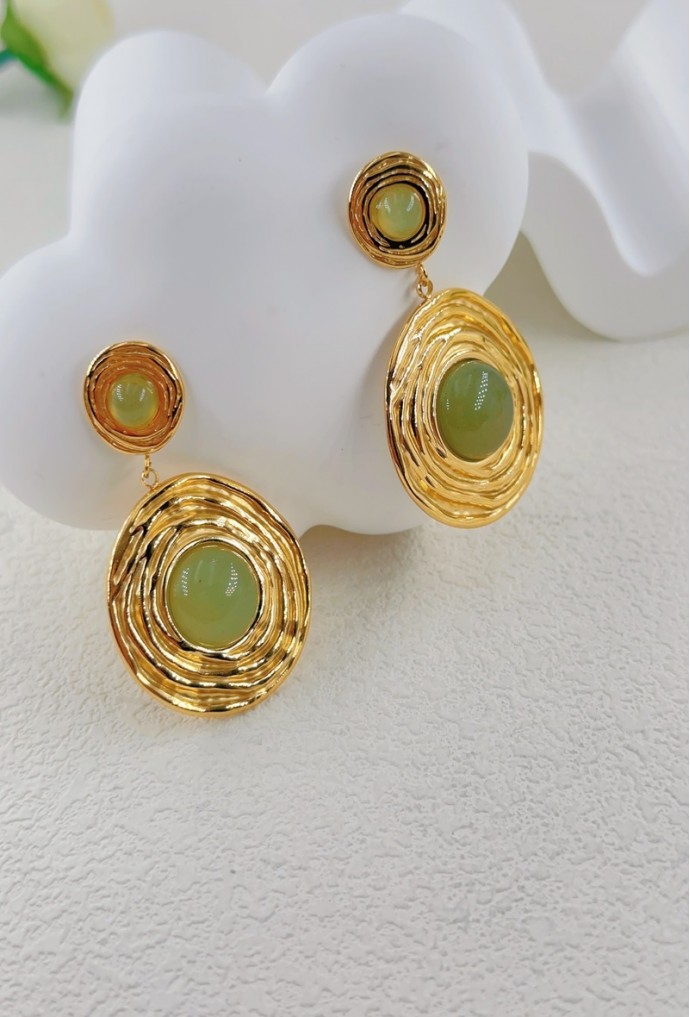 BOUCLE D'OREILLE EN ACIER INOXYDABLE