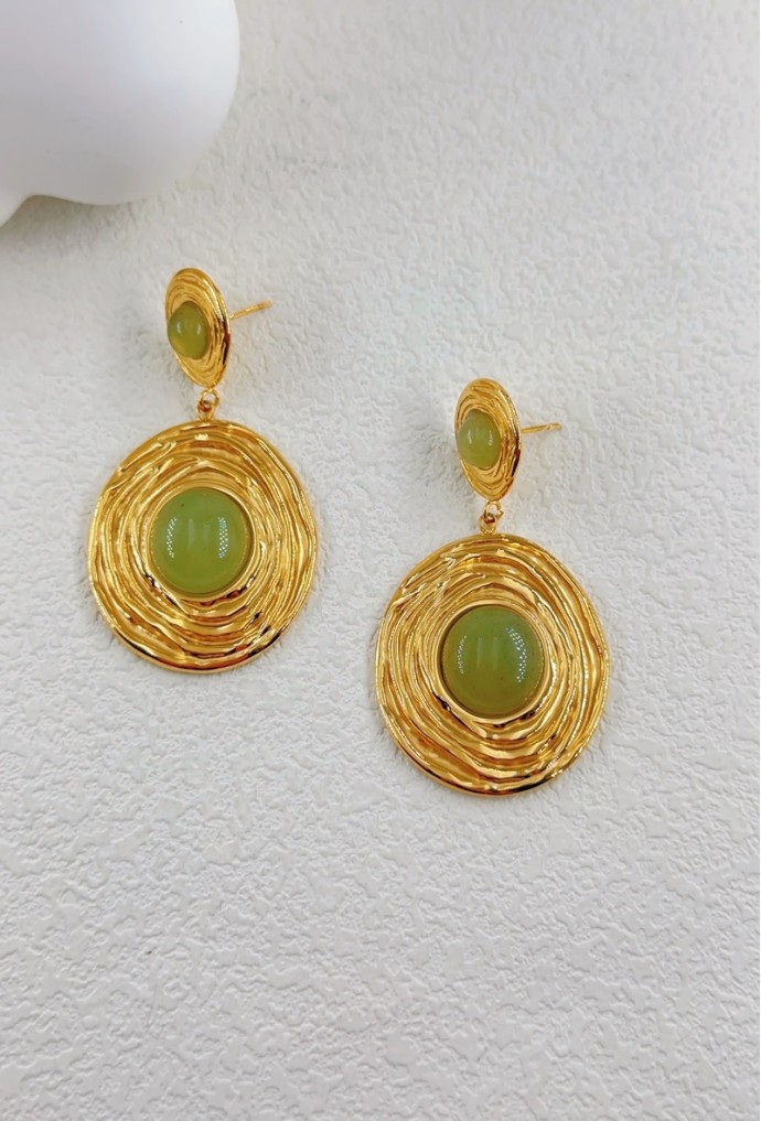 BOUCLE D'OREILLE EN ACIER INOXYDABLE