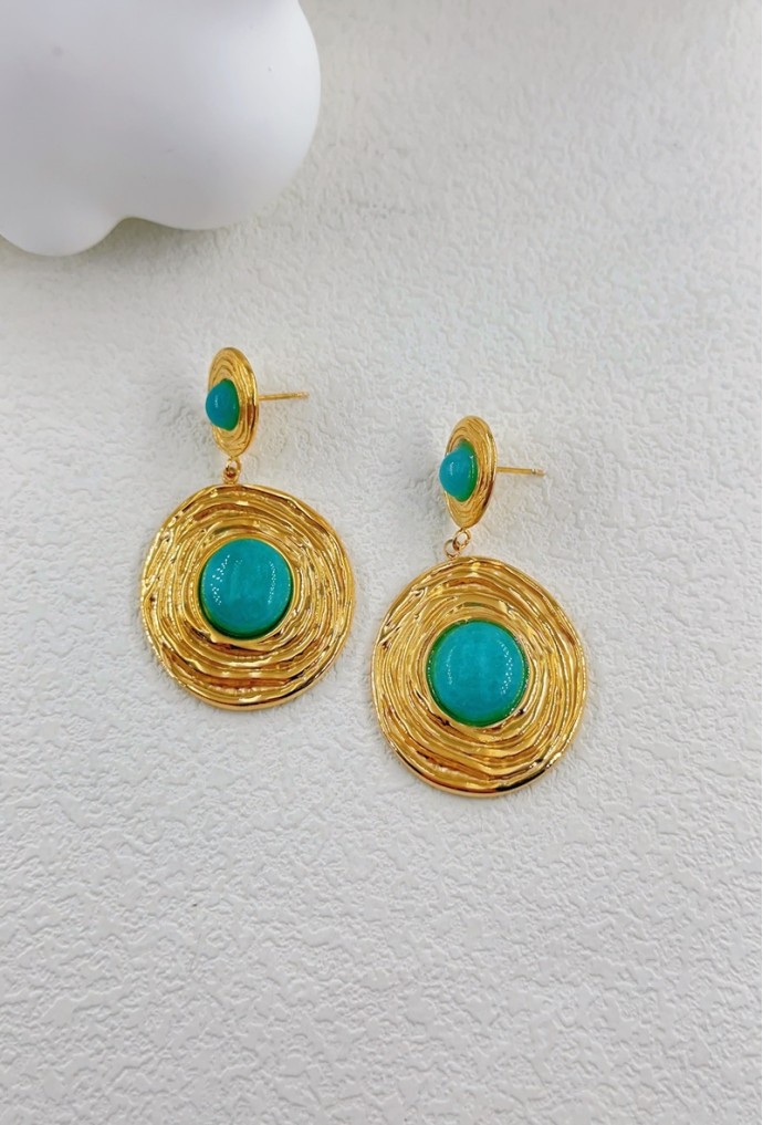 BOUCLE D'OREILLE EN ACIER INOXYDABLE