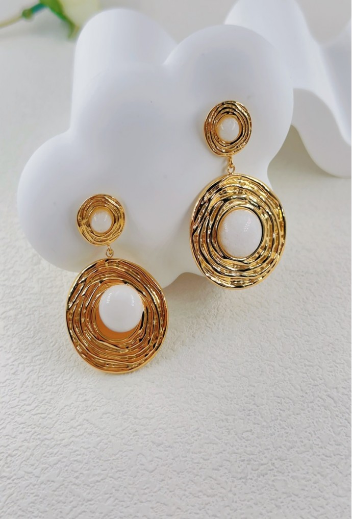 BOUCLE D'OREILLE EN ACIER INOXYDABLE