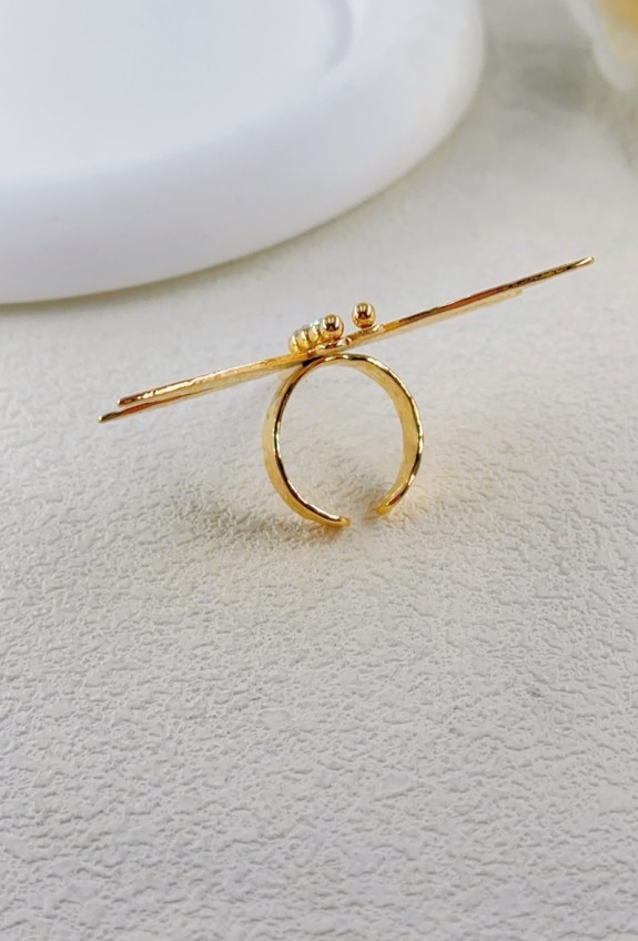 BAGUE REGLABLE EN ACIER INOXYDABLE