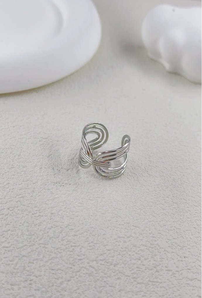 BAGUE REGLABLE EN ACIER INOXYDABLE
