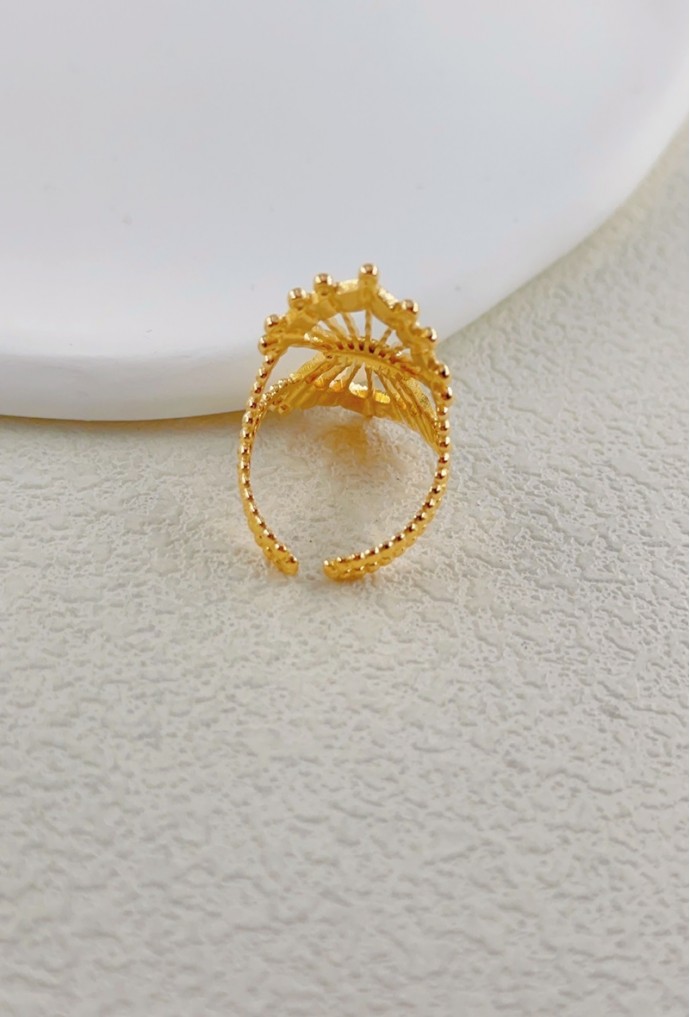 BAGUE REGLABLE EN ACIER INOXYDABLE