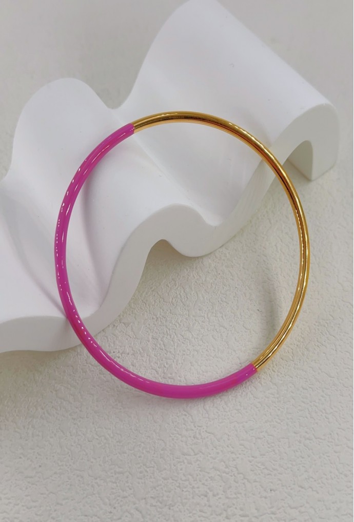 BRACELET JONC EN ACIER INOXYDABLE