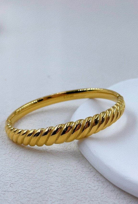 BRACELET JONC EN ACIER INOXYDABLE