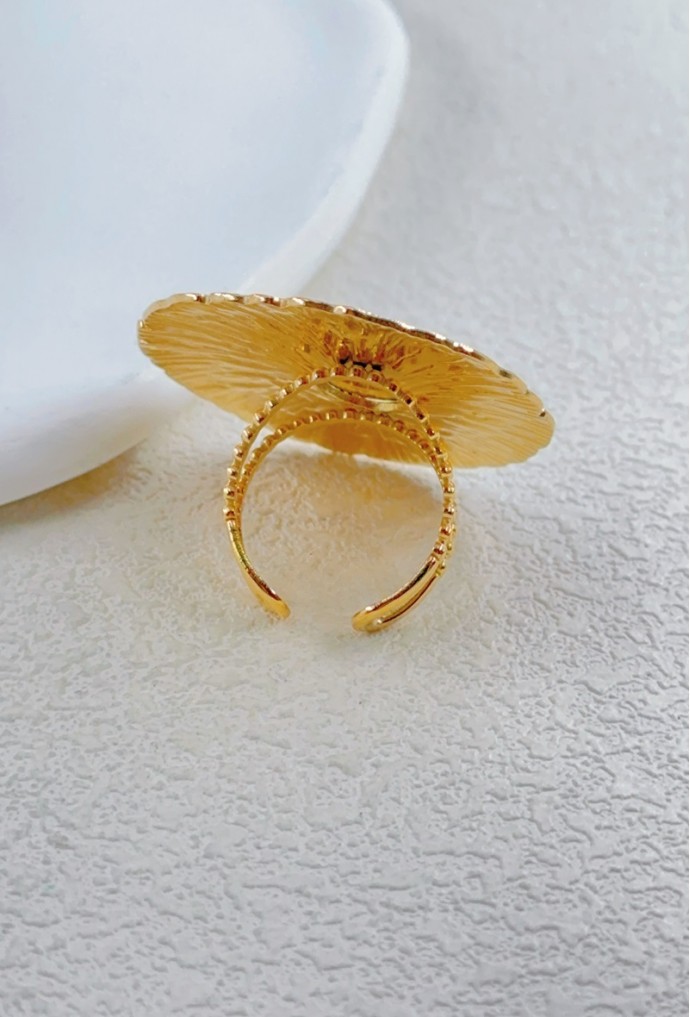 BAGUE REGLABLE EN ACIER INOXYDABLE
