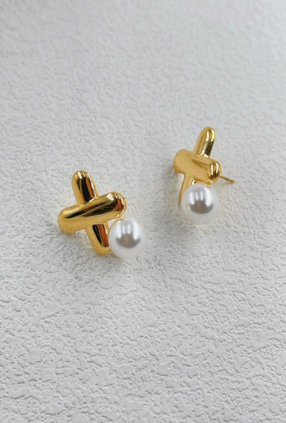 BOUCLE D'OREILLE EN ACIER INOXYDABLE