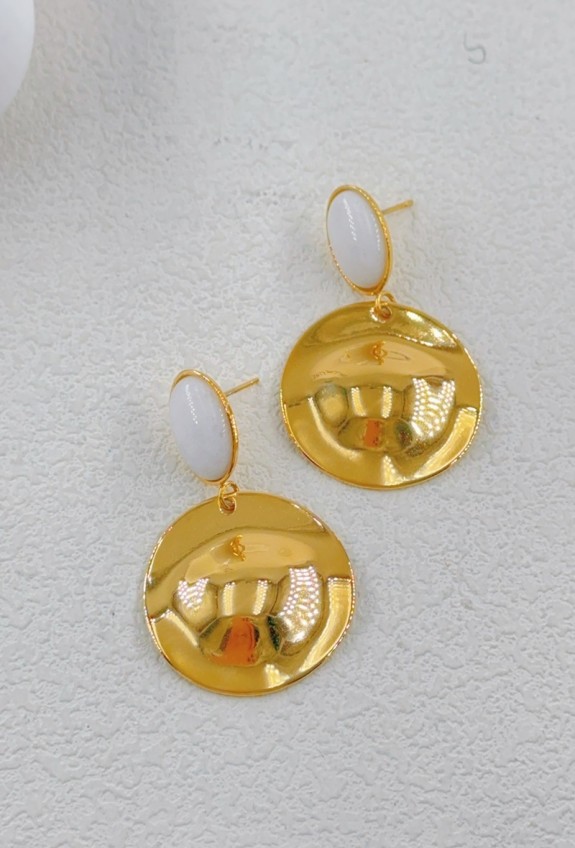 BOUCLES D'OREILLES EN ACIER INOXYDABLE