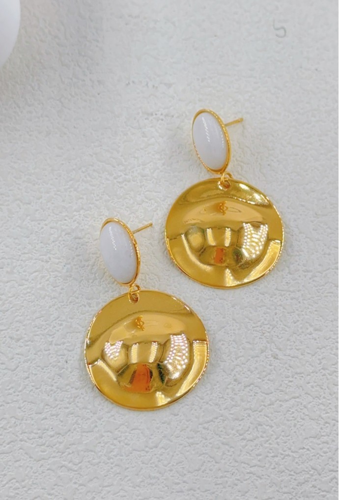 BOUCLES D'OREILLES EN ACIER INOXYDABLE