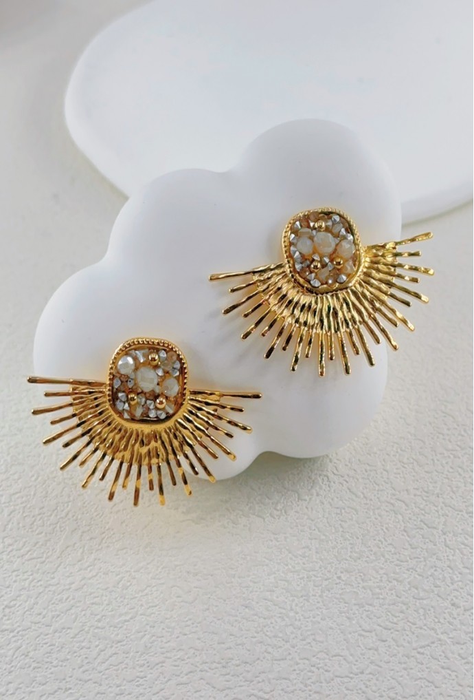 BOUCLE D'OREILLE EN ACIER INOXYDABLE