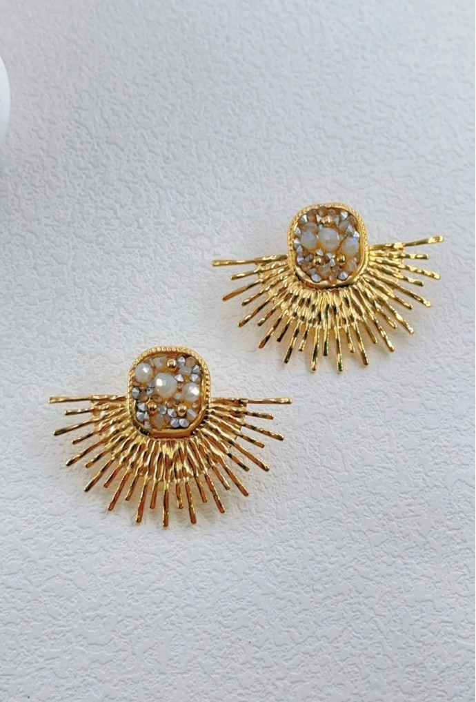 BOUCLE D'OREILLE EN ACIER INOXYDABLE