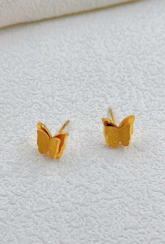 BOUCLES D'OREILLES EN ACIER INOXYDABLE