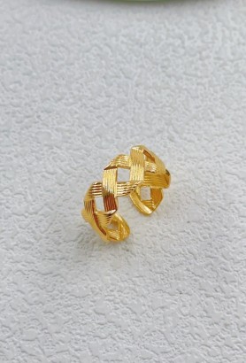 BAGUE REGLABLE EN ACIER INOXYDABLE