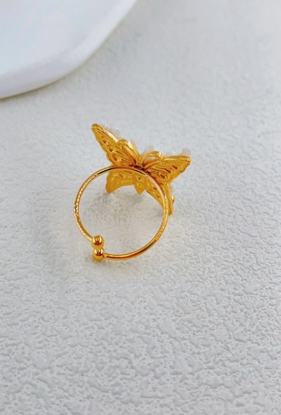 BAGUE REGLABLE EN ACIER INOXYDABLE